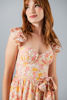Imagen de Vestido Rayon Estampado, Estilo Corse