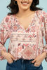 Imagen de Blusa En Rayon Manga Larga Estampada        (Exclusiva Pagina)