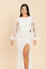 Imagen de Maxi Dress M Larga Transparencias (Exclusiva Pagina)