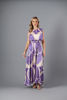 Imagen de Vestido Satin Estampado, Con Cinturon