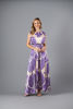 Imagen de Vestido Satin Estampado, Con Cinturon