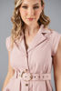 Imagen de Vestido Botones Frente, Con Cuello