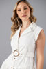 Imagen de Vestido Botones Frente, Con Cuello