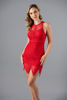 Imagen de Vestido Encaje, Abertura Espalda     (Exclusivo Pagina)