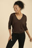 Imagen de Blusa M Larga Cuello V               (Exclusiva Pagina)