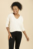 Imagen de Blusa M Larga Cuello V               (Exclusiva Pagina)