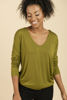 Imagen de Blusa M Larga Cuello V               (Exclusiva Pagina)