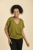 Imagen de Blusa M Corta Cuello V         (Exclusiva Pagina)