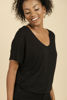 Imagen de Blusa M Corta Cuello V         (Exclusiva Pagina)