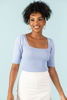 Imagen de Blusa Tejida Cuello Cuadrado        (Exclusiva Pagina)