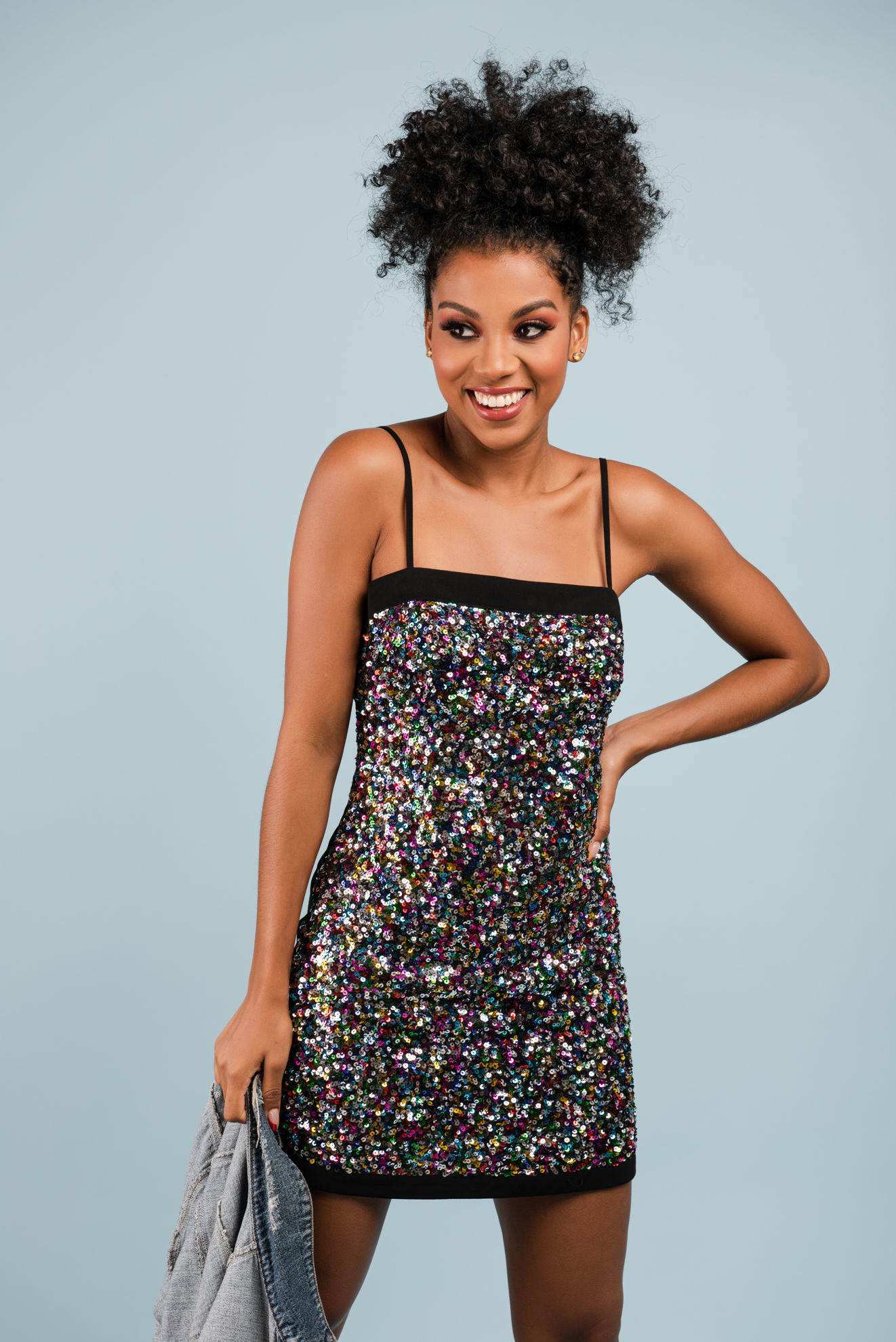 Imagen de Vestido Corto Lentejuelas     (Exclusivo Pagina)
