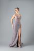 Imagen de Maxi Dress Lentejuelas, Abertura Falda