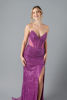 Imagen de Maxi Dress Lentejuelas Straple, Estilo Corse
