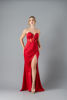 Imagen de Vestido En Satin Straple, Estilo Corse
