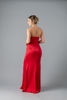 Imagen de Vestido En Satin Straple, Estilo Corse