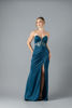 Imagen de Vestido En Satin Straple, Estilo Corse