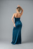 Imagen de Vestido En Satin Straple, Estilo Corse