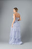Imagen de Maxi Dress En Tull, Straple, Falda Vuelos, Brillo