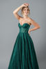 Imagen de Maxi Dress Straple, Estilo Corset, Falda Amplia, Brillo