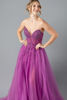 Imagen de Maxi Dress, Straple,Estilo Corset, Falda Amplia
