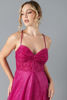 Imagen de Maxi Dress Brillo, Tirantes, Espalda Descubierta