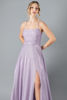 Imagen de Maxi Dress Brillo, Espalda Descubierta, Falda Amplia
