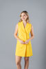 Imagen de Vestido Sin Mangas, Estilo Blazer, Cruzado Botones            Exclusivo Pagina)