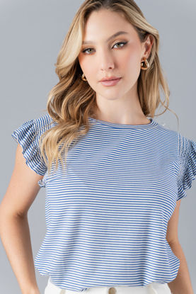 Imagen de Top Rayas Vuelo Manga     (Exclusivo Pagina)