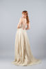 Imagen de Vestido Corse Falda Amplia, Con Brillo