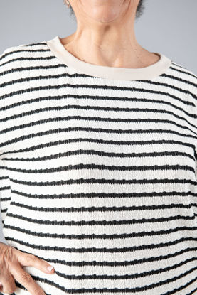 Imagen de Blusa Rayas Cuello Redondo    (Exclusivo Pagina)