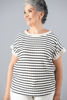 Imagen de Blusa Rayas Cuello Redondo    (Exclusivo Pagina)
