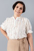 Imagen de Blusa Cuello Chino, De Textura (Exclusivo Pagina)