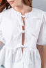 Imagen de Blusa Rayitas Detalle lazos  ( Exclusivo de pagina )