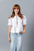 Imagen de Blusa Rayitas Detalle lazos  ( Exclusivo de pagina )