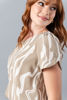 Imagen de Blusa Animal Print Manga Corta     (Exclusiva Pagina)