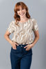 Imagen de Blusa Animal Print Manga Corta     (Exclusiva Pagina)