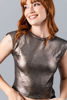 Imagen de Blusa Espalda Abierta Metálica ( Exclusivo pagina )
