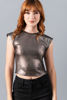 Imagen de Blusa Espalda Abierta Metálica ( Exclusivo pagina )