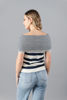 Imagen de Blusa Off Shoulder Rayas     ( Exclusiva Pagina)