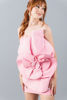 Imagen de Vestido Straple, Detalle  Flor En Relieve      (Exclusivo Pagina)