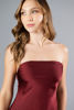 Imagen de Vestido Straple En Satin
