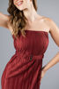 Imagen de Vestido Straple Con Cinturon        (Exclusivo Pagina)
