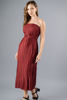 Imagen de Vestido Straple Con Cinturon        (Exclusivo Pagina)