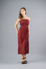 Imagen de Vestido Straple Con Cinturon        (Exclusivo Pagina)