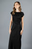 Imagen de Vestido Satin Abertura Falda