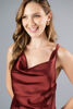 Imagen de Vestido En Satin Detalle Espalda