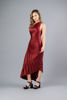 Imagen de Vestido Satin Un Hombro Plisado