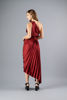 Imagen de Vestido Satin Un Hombro Plisado