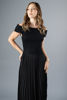 Imagen de Vestido Off Shoulder Falda Plisada