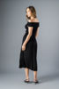 Imagen de Vestido Off Shoulder Falda Plisada